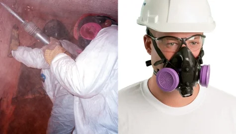Silice cristalline dans la construction et Protection respiratoire avec essai d'ajustement qualitatif