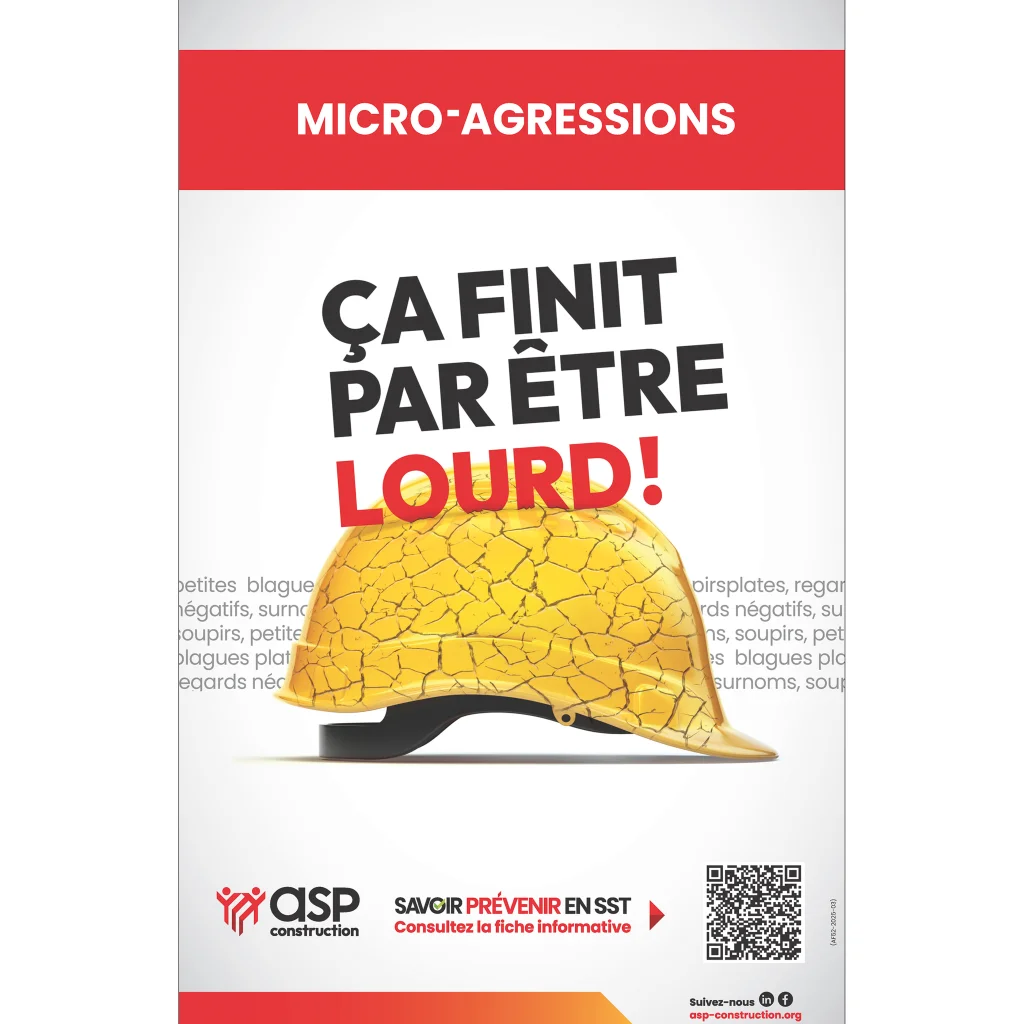 Micro-agressions - Ça finit par être lourd !, 28 cm X 43 cm