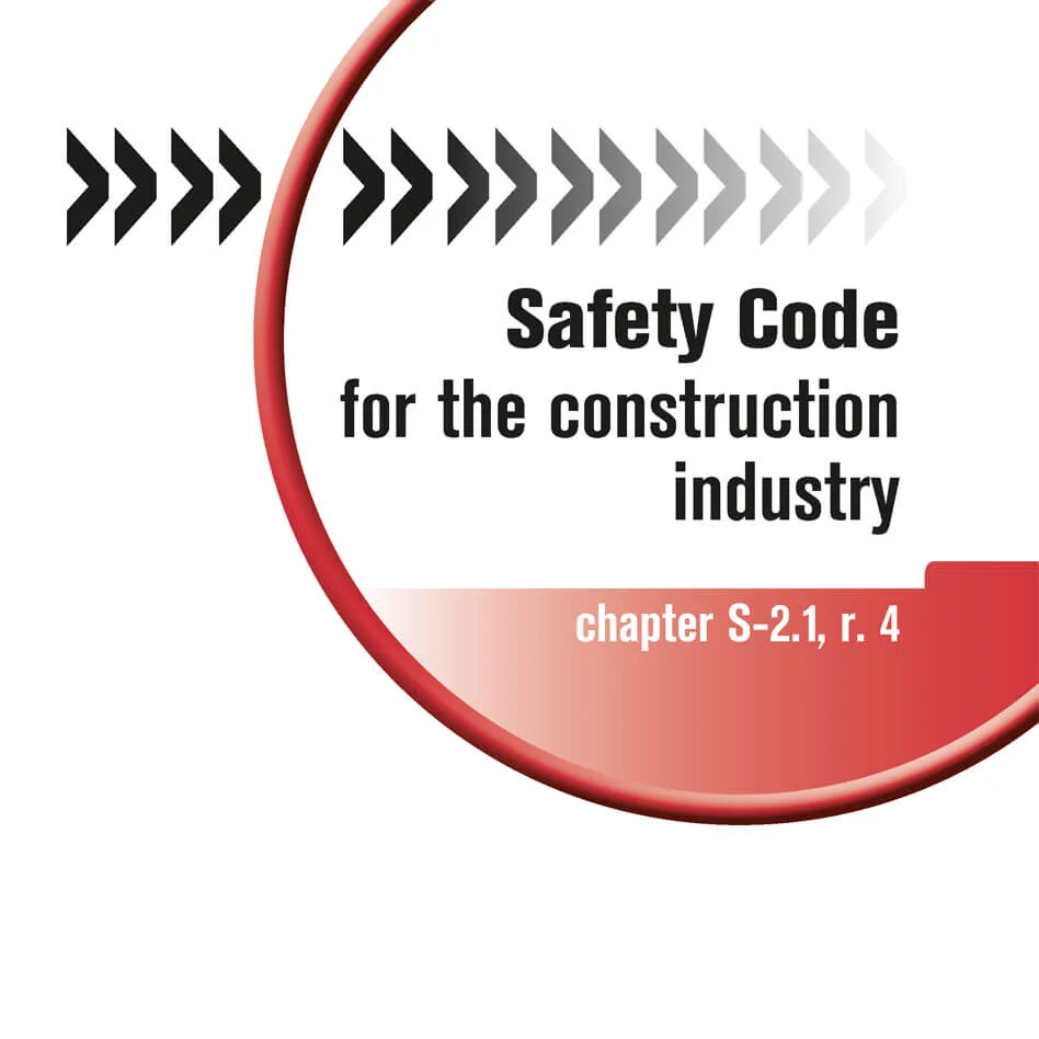 Safety Code for construction industry S-2.1, r. 4.